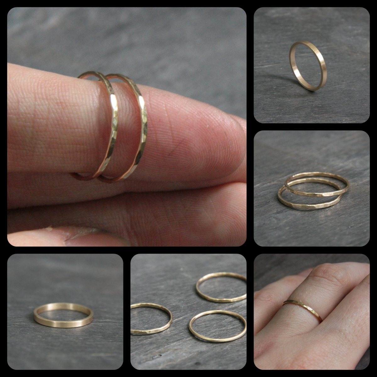 jewelry, handmade, gold rings, gold